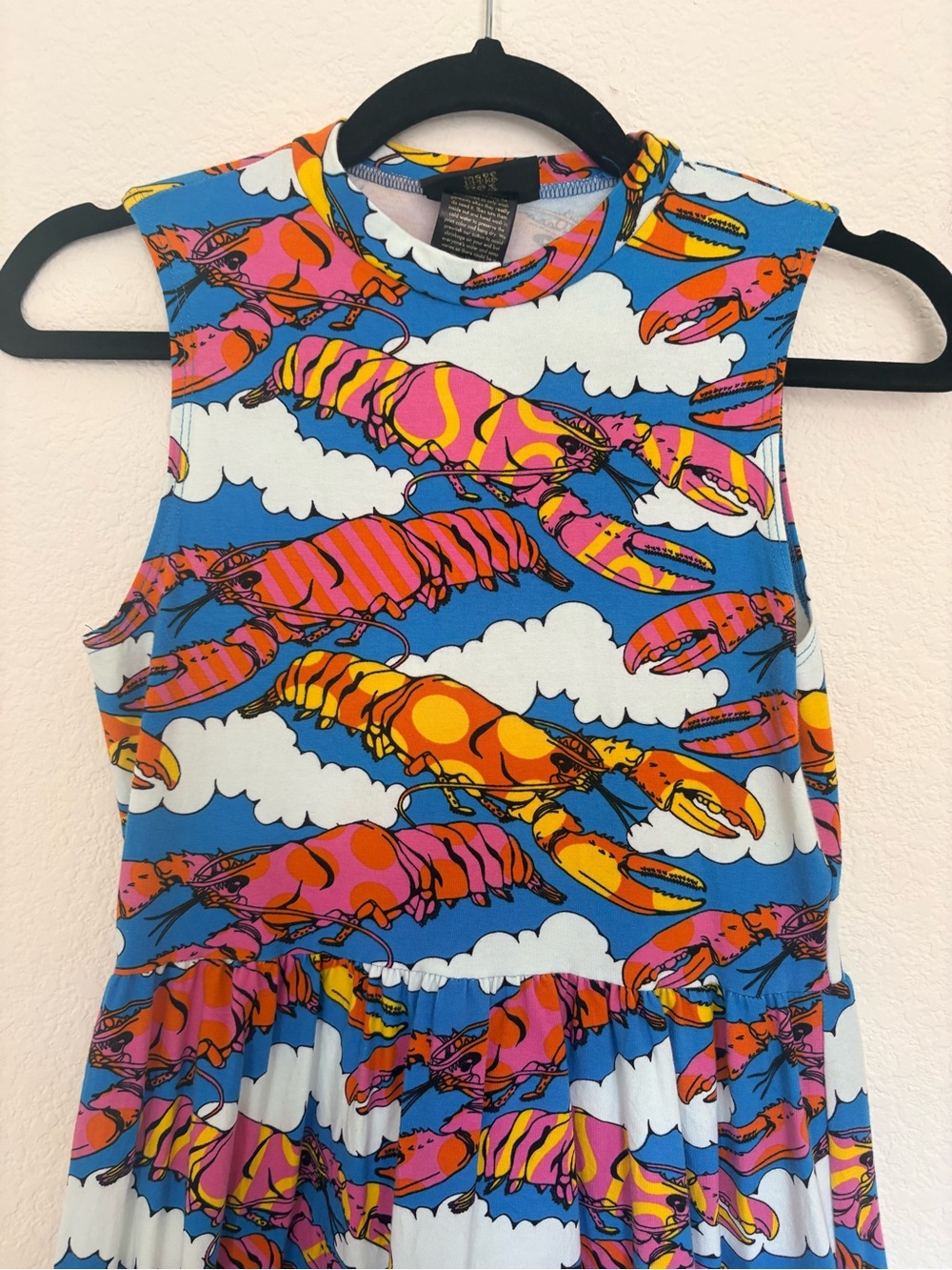 NOOWORKS Lobster Dream Dahlia Dress Size Small Krista Perry Retro